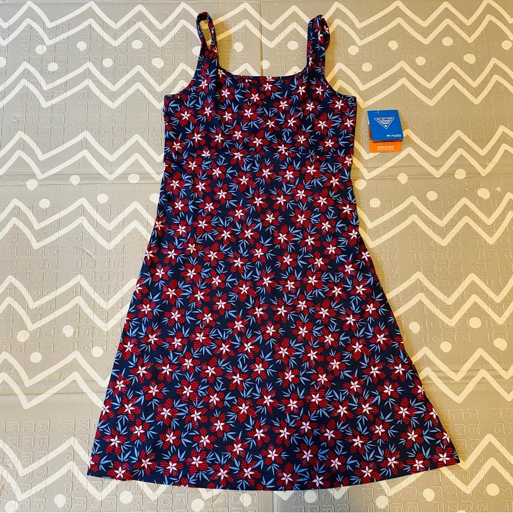 Columbia special edition floral relaxed dress heatproof medium